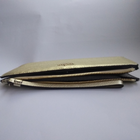 Kate Spade Blake Street Dot Eliza Wallet in Gold - Picture 4 of 8